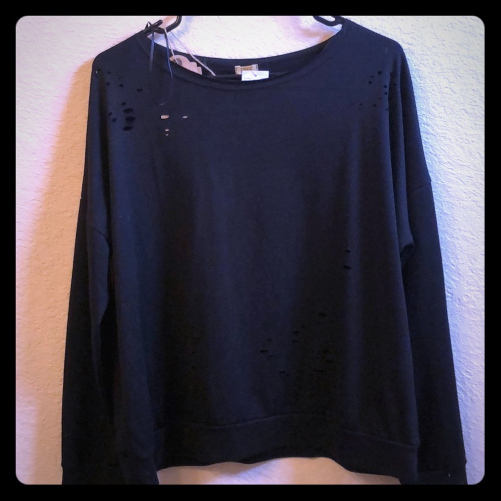 Cute black sweater